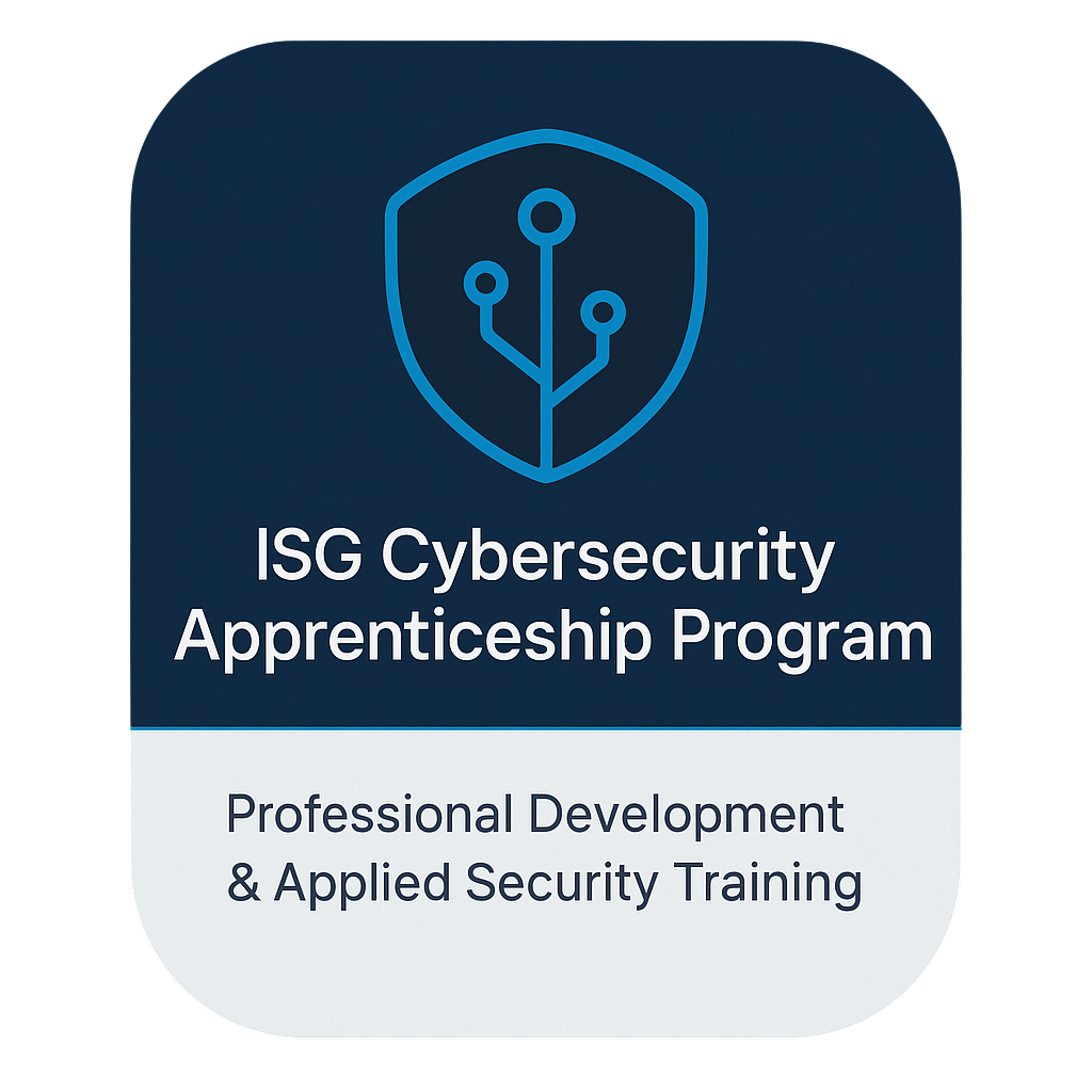 ISG Cybersecurity Apprenticeship